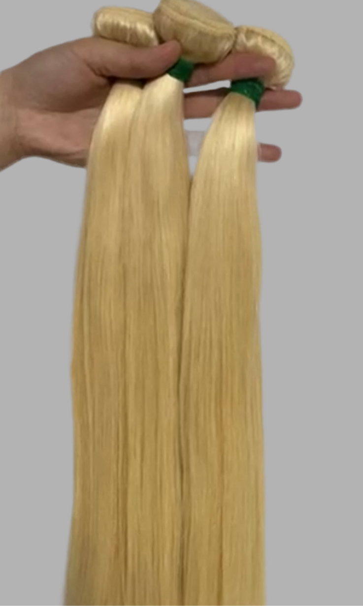 ICONIC BLONDE STRAIGHT BUNDLES