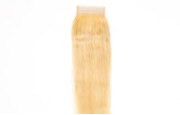 BLONDE 4x4 TRANSPARENT LACE CLOSURE STRAIGHT