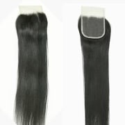 4x4 TRANSPARENT LACE CLOSURE STRAIGHT